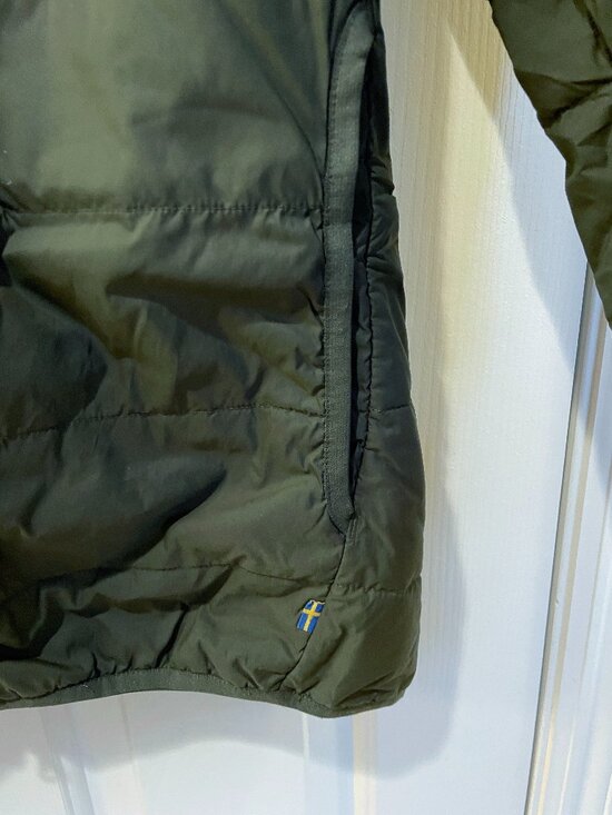 NEW Fjallraven Men Keb Padded Insulated Hoodie Full Zip Jacket NWT Deep Forest M - Picture 13 of 16